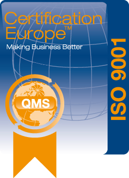 Certificazione UNI EN ISO 9001:2008.